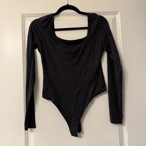 Lululemon Wundermost Ultra-Soft Niki Square Neck Long Sleeve Bodysuit